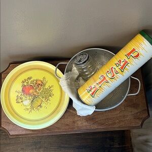 Vintage spaghetti dinner inspired bundle